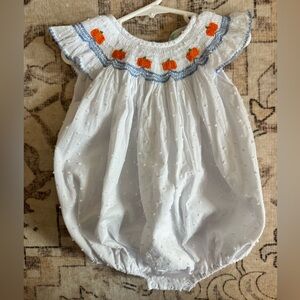 Smocked Pumpkin Bubble